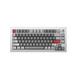 81 Pro Full Metal Custom Mechanical Keyboard, QMK/VIA Double-Shot PBT Keycap RGB Backlight Hot-swappable Dedicated Winter Bonfire Switch Mechanical Keyboard Compatible with Mac Windows Linux