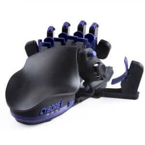 AZERON Gaming Keypad, Programmable One Handed Gaming Keyboard, with Hall Effect Analog and 30 Programmable Keys, 3D Printed Customized Keypad, for Righties (Galaxy Purple, Cyborg ll Compact)