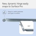 Microsoft Surface Pro Keyboard and Slim Pen 2 Bundle for Surface Pro 12" Device, Alcantara Material, Ocean