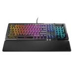 Turtle Beach Vulcan II – Full-Size PC Gaming Keyboard, Titan II Mechanical Switches, Customizable RGB Illuminated Keys, Detachable Palm Rest, Media Controls, Aluminum Top Plate, Numpad – Black