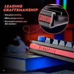 DrunkDeer A75 Pro Rapid Trigger Mechanical Gaming Keyboard HE Hall Effect Silent Magnetic Switch Adjustable Actuation PBT Keycap Cherry Profile RGB 75% 82Keys ANSI Wired with Knob,White