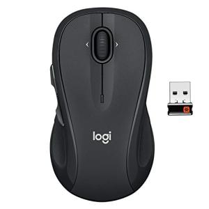 Logitech M510 Wireless Mouse, Mouse for Laptop and PC with USB Unifying Receiver, Programmable Buttons - Graphite
