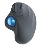 Nulea M501 Wireless Trackball Mouse, Rechargeable Ergonomic, Easy Thumb Control, Precise & Smooth Tracking, 3 Device Connection (Bluetooth or USB Receiver), Compatible for PC, Laptop, Mac, Windows.
