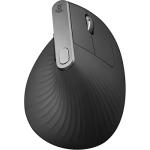 logitech MX Vertical Advanced Ergonomic Mouse, Wireless via Bluetooth or Included USB Receiver (Renewed)