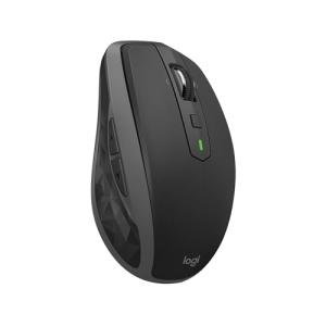 Logitech MX Anywhere 2S Bluetooth Edition Compact Wireless Mouse, No USB Receiver - Use On Any Surface, Hyper-Fast Scrolling, Rechargeable, Control Up to 3 Apple Mac and Windows Computers and Laptops