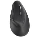 Kensington MY630 EQ Wireless Rechargeable Mouse, Ergonomic Vertical Design, Bluetooth LE, 2.4GHz, Black (K72484NA)