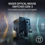 Razer DeathAdder V3 HyperSpeed Wireless Gaming Mouse: 55g Lightweight - USB C Charging - Up to 100 Hr Battery - Advanced 26K Optical Sensor - Gen-3 Optical Switches - 8 Programmable Controls - Black