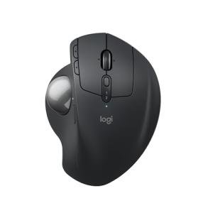 Logitech MX Ergo S Advanced Wireless Trackball Mouse, USB-C Rechargeable Wireless Ergonomic Mouse with Bluetooth and Encrypted Dongle, 6 Programmable Buttons, for PC/Mac - Graphite