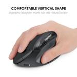MEETION Ergonomic Keyboard and Mouse, Wireless Keyboard with Vertical Mouse, Split Curved Keyboard with Wrist Rest, Natural Typing USB Receiver Rechargeable Full Size, Windows/Mac/PC/Laptop, Large