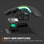 SteelSeries Rival 5 Gaming Mouse with PrismSync RGB Lighting and 9 Programmable Buttons – FPS, MOBA, MMO, Battle Royale – 18,000 CPI TrueMove Air Optical Sensor - Black