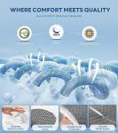 No More Aches Neck Pillow for Pain Relief, Adjustable Cervical Pillow for Neck Support with Armrest, Odorless Ergonomic Butterfly Memory Foam Pillows,Orthopedic Bed Pillow Side Back Stomach Sleeping