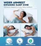 Effective Pain Relief Cervical Neck Pillow for Sleeping, Ergonomic Cooling Side Sleeper Pillow for Neck Support, Odorless Orthopedic Contour Memory Foam Pillows, Bed Pillow for Stomach Back Sleeper