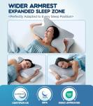 Effective Pain Relief Cervical Neck Pillow for Sleeping, Ergonomic Cooling Side Sleeper Pillow for Neck Support, Orthopedic Odorless Contour Memory Foam Pillows, Bed Pillow for Back Stomach Sleeper