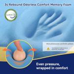 ABLEGRID Dual-Layer Memory Foam Cervical Neck Pillow,Contour Cooling Gel Support Pillow for Neck Shoulder Pain Relief,Ergonomic Orthopedic Adjustable Deep Sleep Bed Pillow for Side,Back,Stomach Sleep