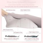 Adult Memory Foam Ergonomic Wedge Prone Pillow, Bed Pillow for Sitting Up, Back, Neck, and Leg Pain Relief, Anti Snoring, Ideal for Massage, Reading, Sleeping, with Removable Washable Cover, Grey