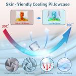 Cervical Neck Pillow for Pain Relief - Ergonomic Memory Foam Pillows for Sleeping, Cooling Side Sleeper Pillow for Neck Support, Contour Orthopedic Bed Pillow for Sleepers