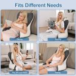 Reading Pillow for Sitting in Bed, 22”H Back Pillow for Sitting Up,Lumbar Rest & Neck Support Bed Pillows,Backrest Bed Chair with Arms for Reclining,Gaming,Resting,Watching TV in Couch or Floor