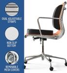 Everlasting Comfort Doctor Recommended Memory Foam Seat Cushion for Office Chairs & Car - Ergonomic Office Desk Accessories - Cushions for Tailbone Pain Relief, Sciatica & Back Support Pillow