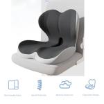 StarAneer Seat Cushion Premium Ergonomic Memory Foam Car & Office Chair Seat Cushion - Orthopedic Lumbar Support for Back Pain Relief, Non-Slip Design for Car, Truck, Home Chair & Office Seat