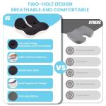 OVRST Seat Cushion,Office Chair Memory Cushion, Ergonomic Design, Relieve Sciatica and Long-Term Sitting Pain, Suitable for desks, car Seats, Games, wheelchairs