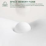 Desiontal Seat Cushion, Large Size Office Chair Cushion for Work Home Driving, Memory Foam Sciatica Pressure Relief, Office Chair Cushion for Wheelchair Car, Best Gifts for Senior Women Men