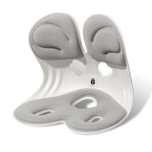 BKT Seat Cushion Chair Ergonomic Office Chair Cushions Lumbar Support for Seat Pillow Ideal for Students Office Workers Nursing Mothers Long Sitting Outdoor Fishing Floor (Grey)