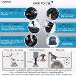 LinZong Travel Cushion Airplane Seat,Plane Seat Cushion for Long Flights,Portable Inflatable Seat Cushion for Air Travel,Office,Car and Wheelchair,Comes with Air Pump and Storage Bag