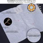 GITRILY Professional Comfort- Car seat Cushion Ergonomic Removable Essential for Long Distance Driving in Winter,Two-Seater