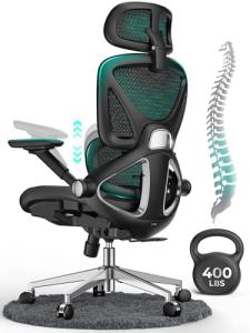CAPOT Ergonomic Mesh Office Chair with Adjustable Features