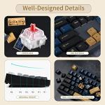 JOLINTAL Samurai Theme Blue Keycap Set