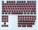 Custom 114-Key Double Shot Keycaps for Cherry MX