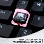 Fuji Mountain Sakura Artisan Keycap for Gaming