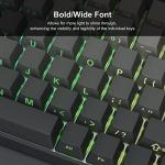 Gradient Gray PBT Keycap Set for Mechanical Keyboards