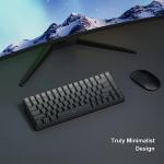 Gradient Gray PBT Keycap Set for Mechanical Keyboards
