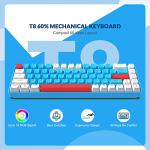 ZIYOU LANG RK-T8 65% RGB Mechanical Keyboard