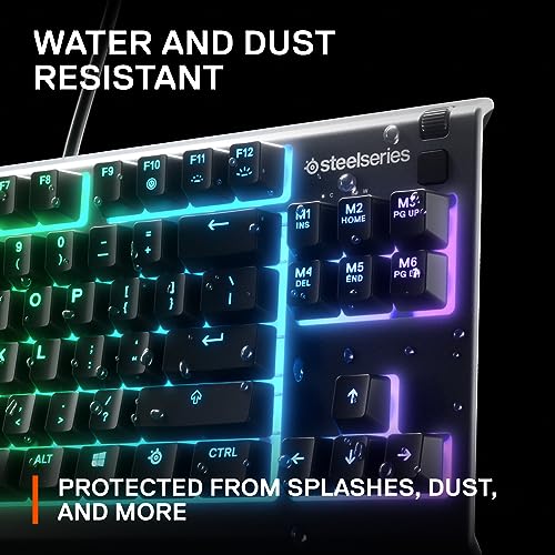 SteelSeries Apex 3 TKL Water-resistant Gaming Keyboard