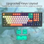 RisoPhy RGB Gaming Keyboard with Hot-Swap Keys