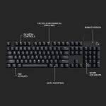 Logitech G413 SE Gaming Keyboard: PBT Keycaps, Tactile Switches