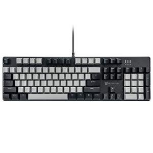 Merdia Gaming Keyboard with Blue Switch and White LED