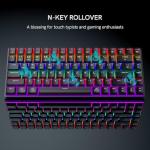 SABLUTE Low Profile Wireless Gaming Keyboard 75% Layout