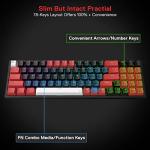 Redragon K628 PRO 75% Wireless RGB Mechanical Keyboard