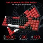 Redragon K628 PRO 75% Wireless RGB Mechanical Keyboard