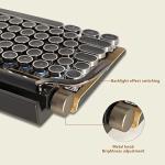 Retro Typewriter-Style Mechanical Keyboard with Bluetooth