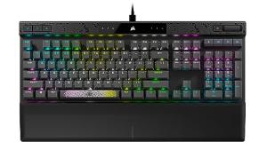 CORSAIR K70 MAX RGB Magnetic Mechanical Wired Gaming Keyboard – MGX Adjustable Switches, Simultaneous SOCD and Rapid Trigger, PBT Double-Shot Keycaps, Sound Dampening, 8000Hz Polling, QWERTY NA, Black