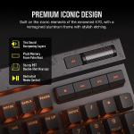 CORSAIR K70 MAX RGB Magnetic Mechanical Wired Gaming Keyboard – MGX Adjustable Switches, Simultaneous SOCD and Rapid Trigger, PBT Double-Shot Keycaps, Sound Dampening, 8000Hz Polling, QWERTY NA, Black