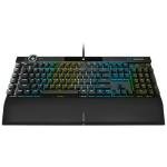 CORSAIR K100 RGB Mechanical Gaming Keyboard - CHERRY MX SPEED RGB Silver Keyswitches - PBT Double-Shot Keycaps - Elgato Stream Deck and iCUE Compatible - QWERTY NA Layout - Black