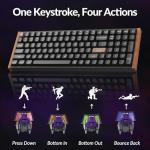 Keychron K4 HE Wireless Custom Mechanical Keyboard