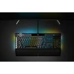 CORSAIR K100 RGB Mechanical Gaming Keyboard - CHERRY MX SPEED RGB Silver Keyswitches - PBT Double-Shot Keycaps - Elgato Stream Deck and iCUE Compatible - QWERTY NA Layout - Black