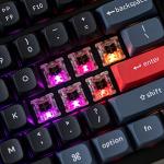 Keychron V6 Wired Custom Mechanical Keyboard, Black