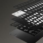 KEEBMONKEY WOBKEY Crush 80 Reboot CNC Aluminum 5-Second Quick-Release Triple-Mode Connectivity Mechanical Keyboard with Superior Acoustics (Pro Black)